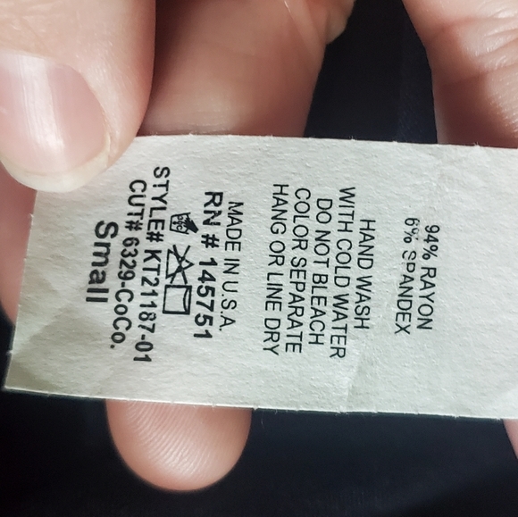 Pixley blue with sequin elbows Small - Picture 5 of 5